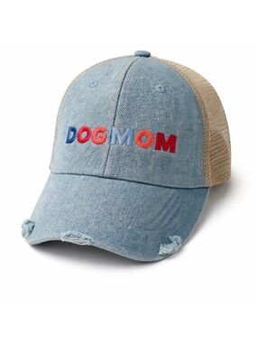 Katydid Blue Denim Dog Mom Cap